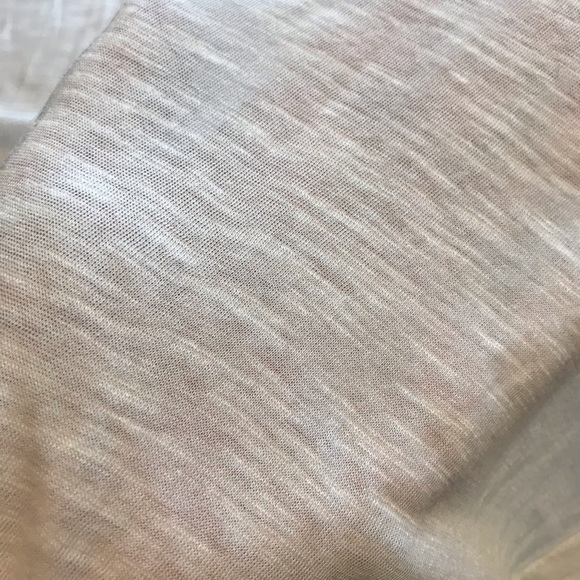 Lucky Brand ⚜️ Open Knit Cap Sleeve Heathered Top - Picture 12 of 12